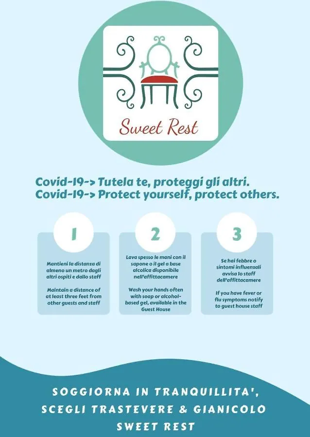 Trastevere & Gianicolo Sweet Rest Rome Guest house